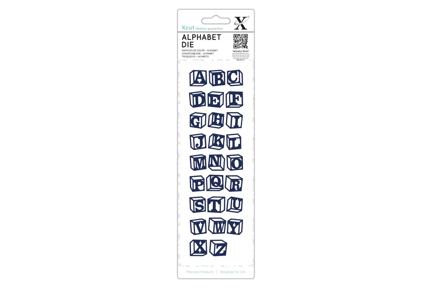 Docrafts Xcu 504121 - Alphabet Dies (26pcs) - Blocks