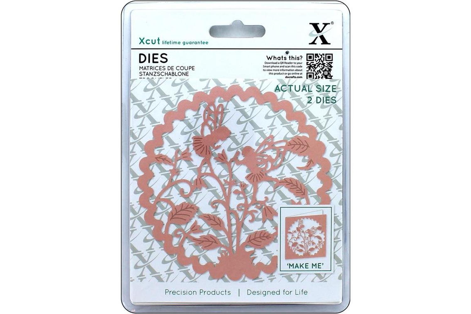 Docrafts Xcu 504092 - Die (2pcs) - Floral Fairies