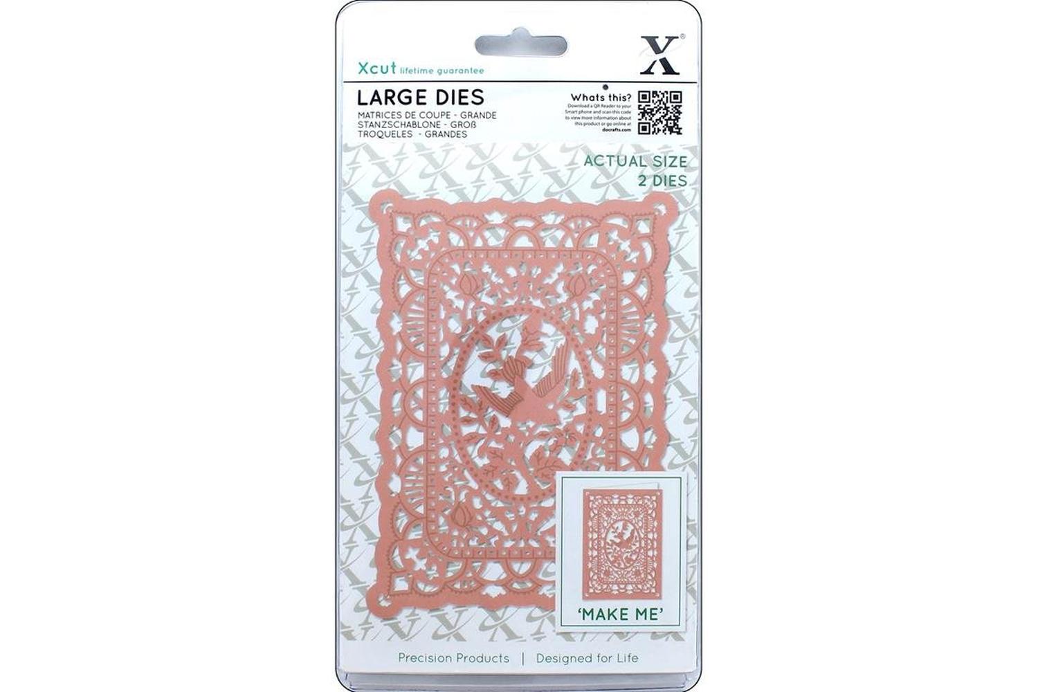 Docrafts Xcu 504096 - Large Dies (2pcs) - Lace Frame