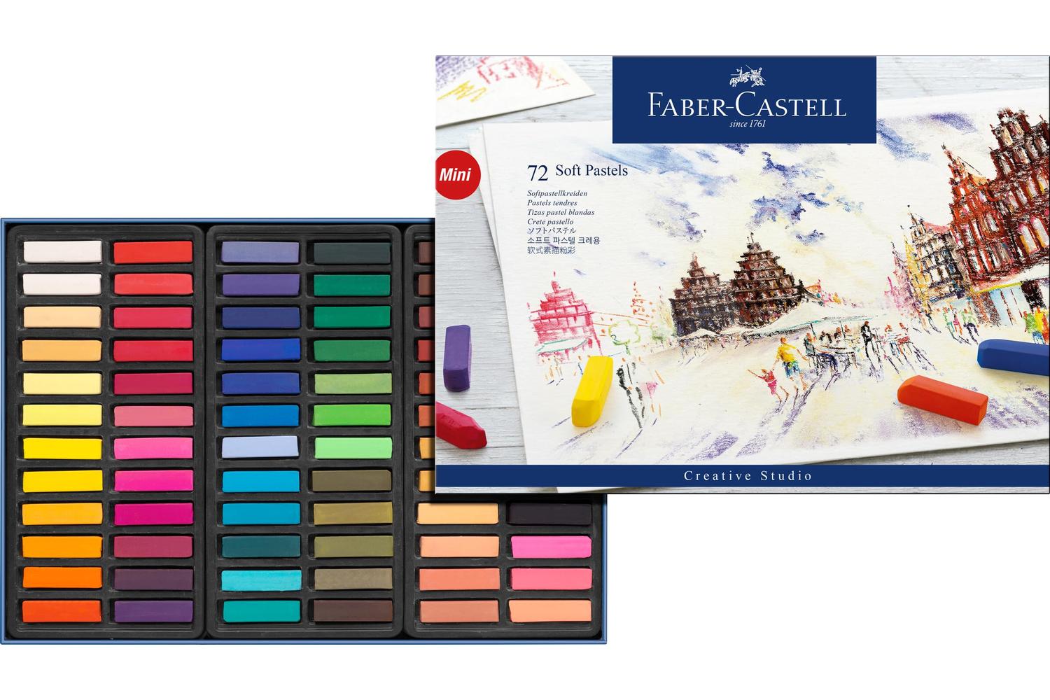 Faber-castell Fc128272 - Box Of 72 Creative Studio Half-stic
