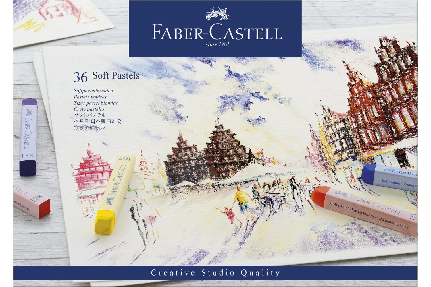 Faber-castell Fc128336 - Creative Studio Soft Pastels - Box