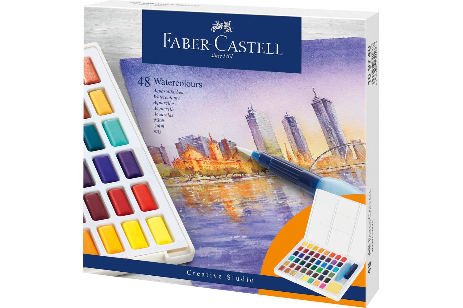 Faber-castell Fc169748 - Creative Studio Watercolour 48 Pan