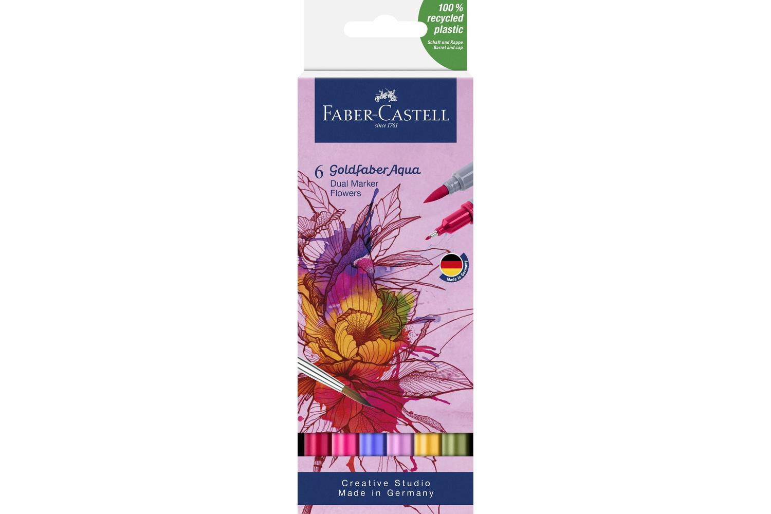 Faber-castell Fc164527 - Goldfaber A. Dual Marker - Flowers