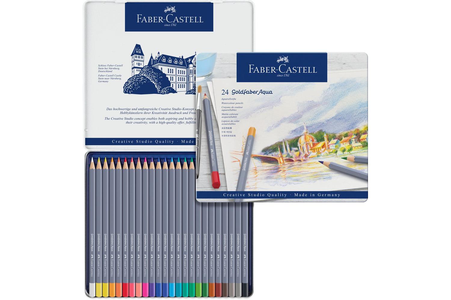 Faber-castell Fc114624 - Goldfaber Aqua Watercolour Pencils