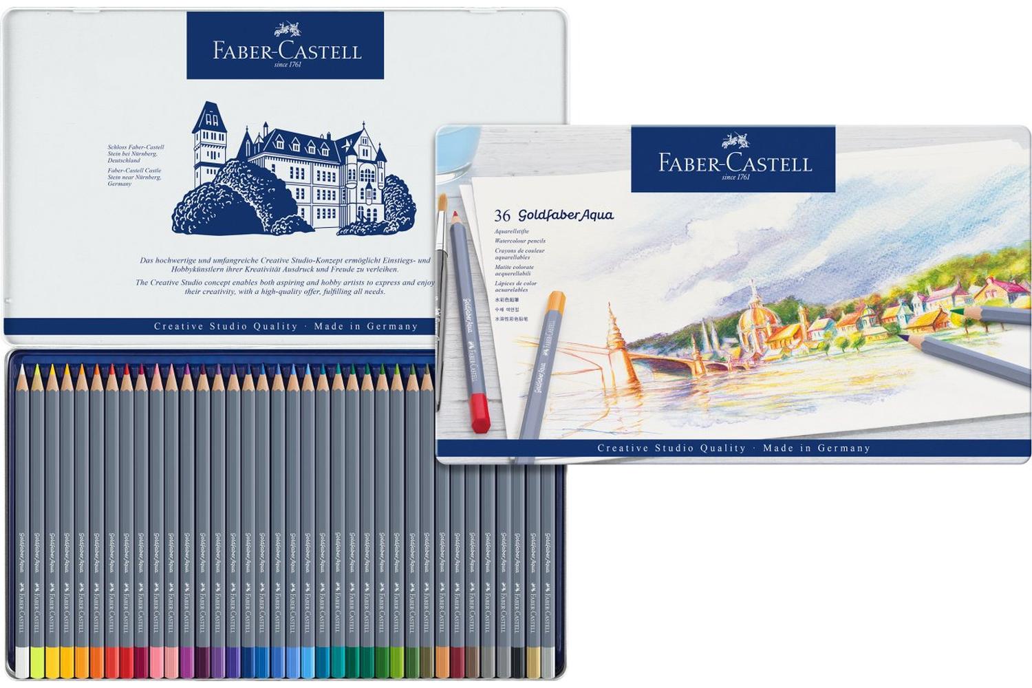 Faber-castell Fc114636 - Goldfaber Aqua Watercolour Pencils