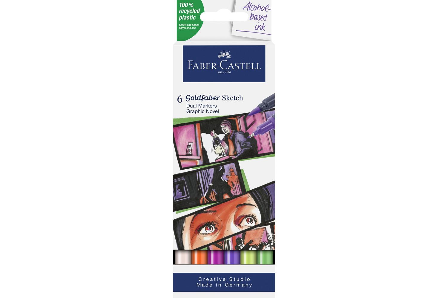 Faber-castell Fc164810 - Goldfaber Sketch Marker Graphic Nov