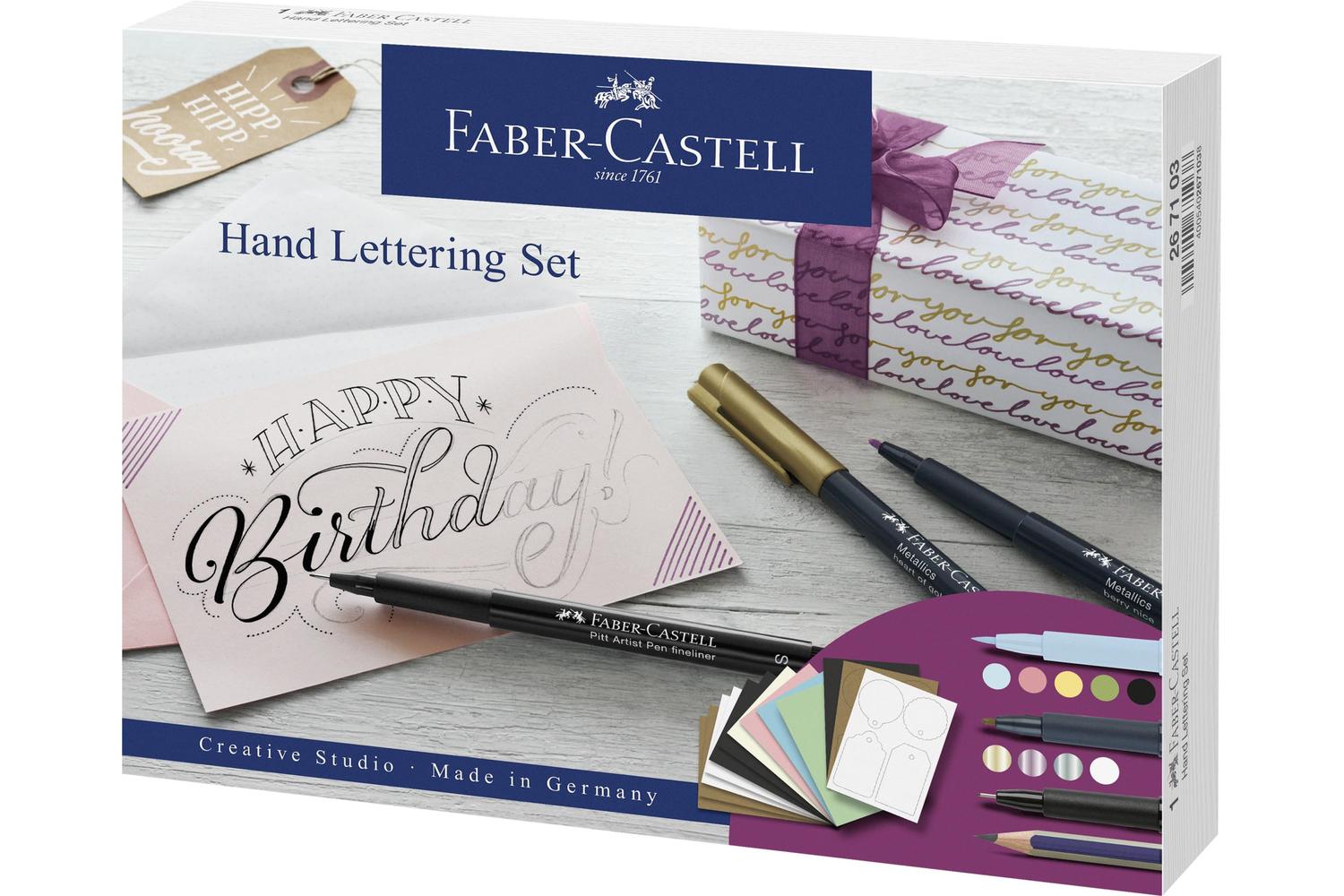 Faber-castell Fc267103 - Pitt Artist Pen - Hand Lettering Se