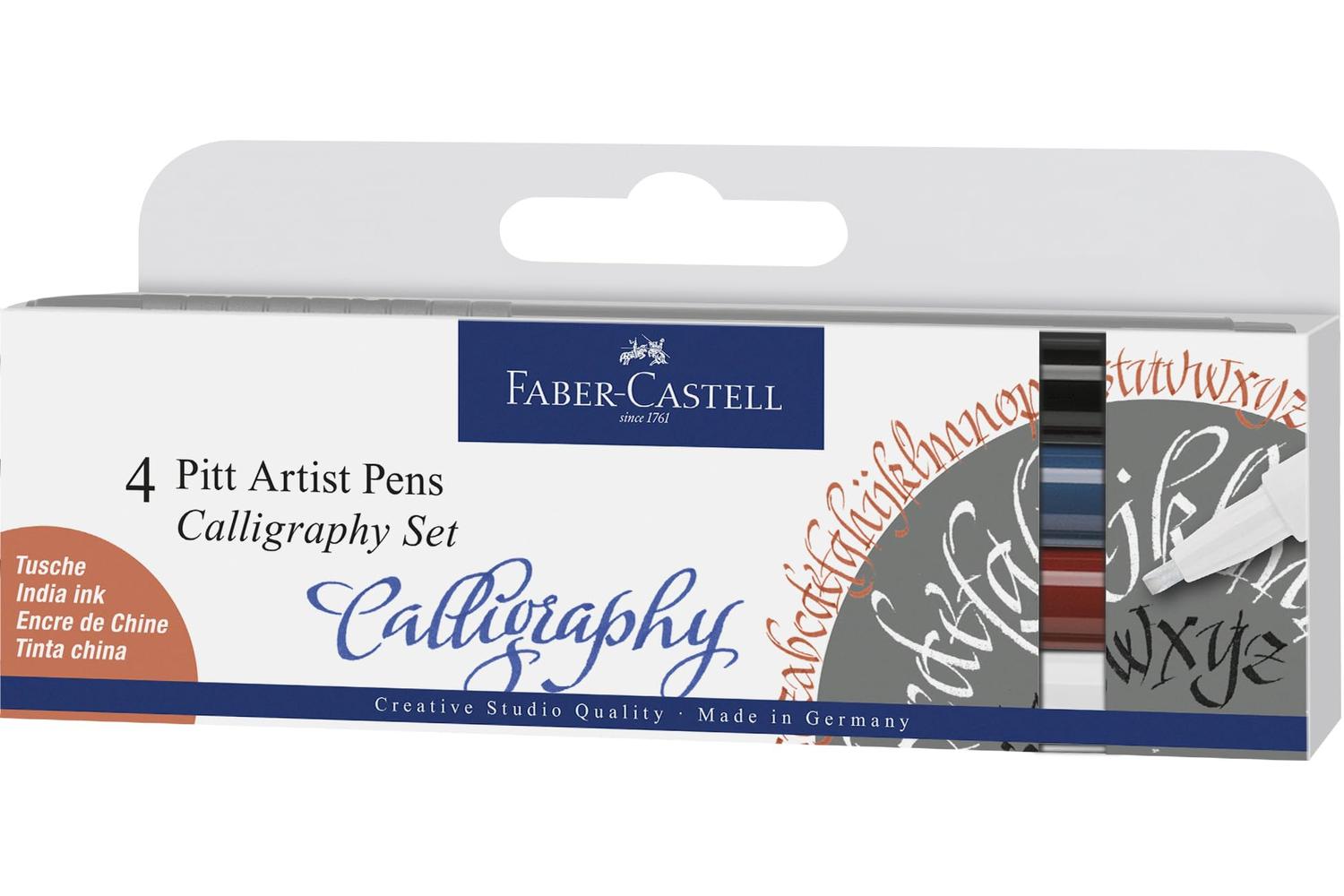 Faber-castell Fc167504 - Pitt Artist Pen Calligraphy Wallet