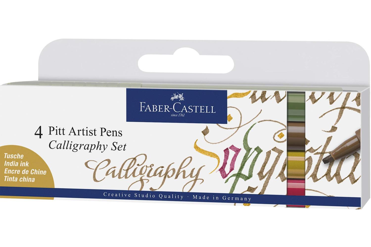 Faber-castell Fc167505 - Pitt Artist Pen Calligraphy Wallet