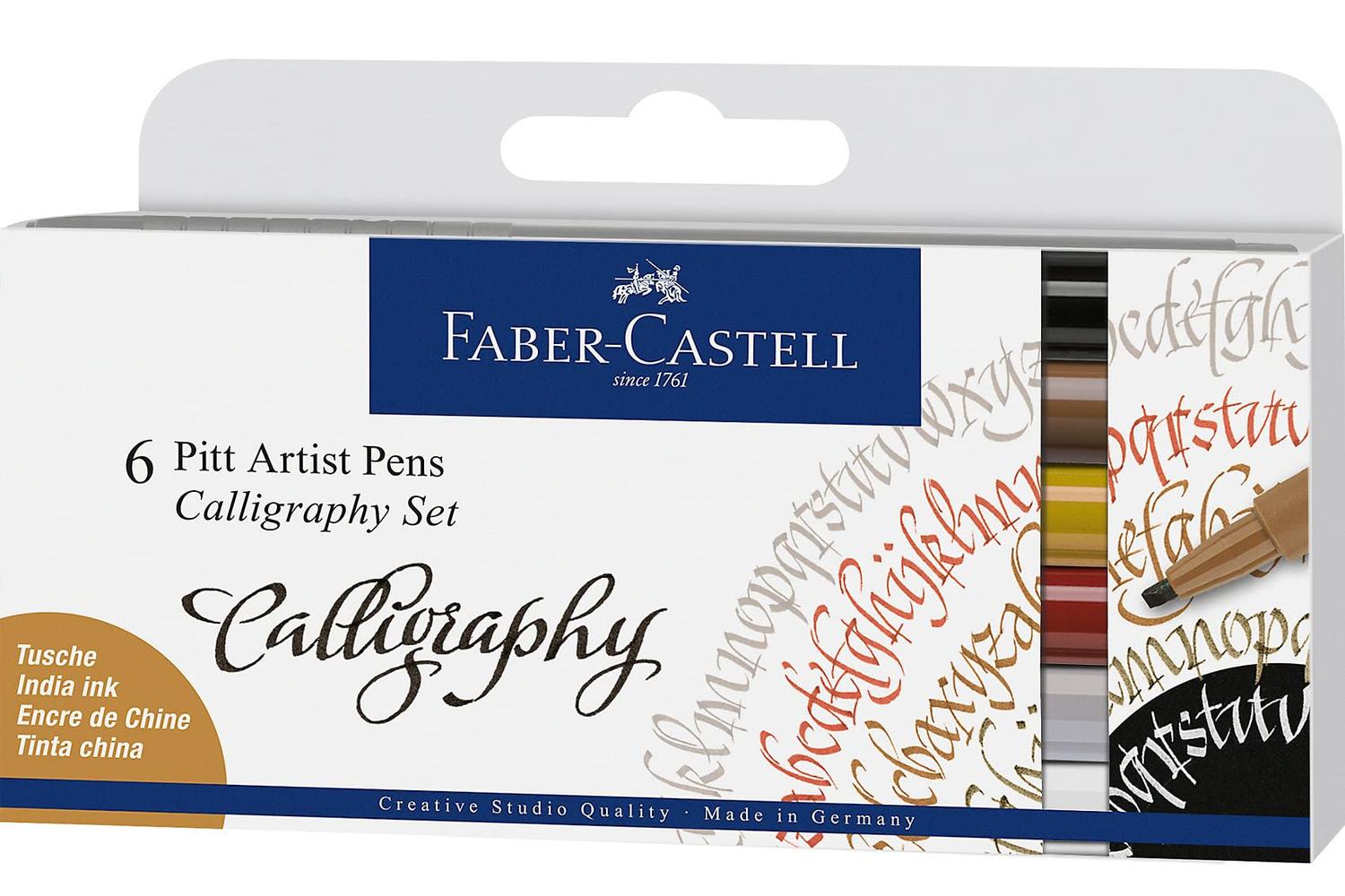 Faber-castell Fc167506 - Pitt Artist Pen Calligraphy Wallet