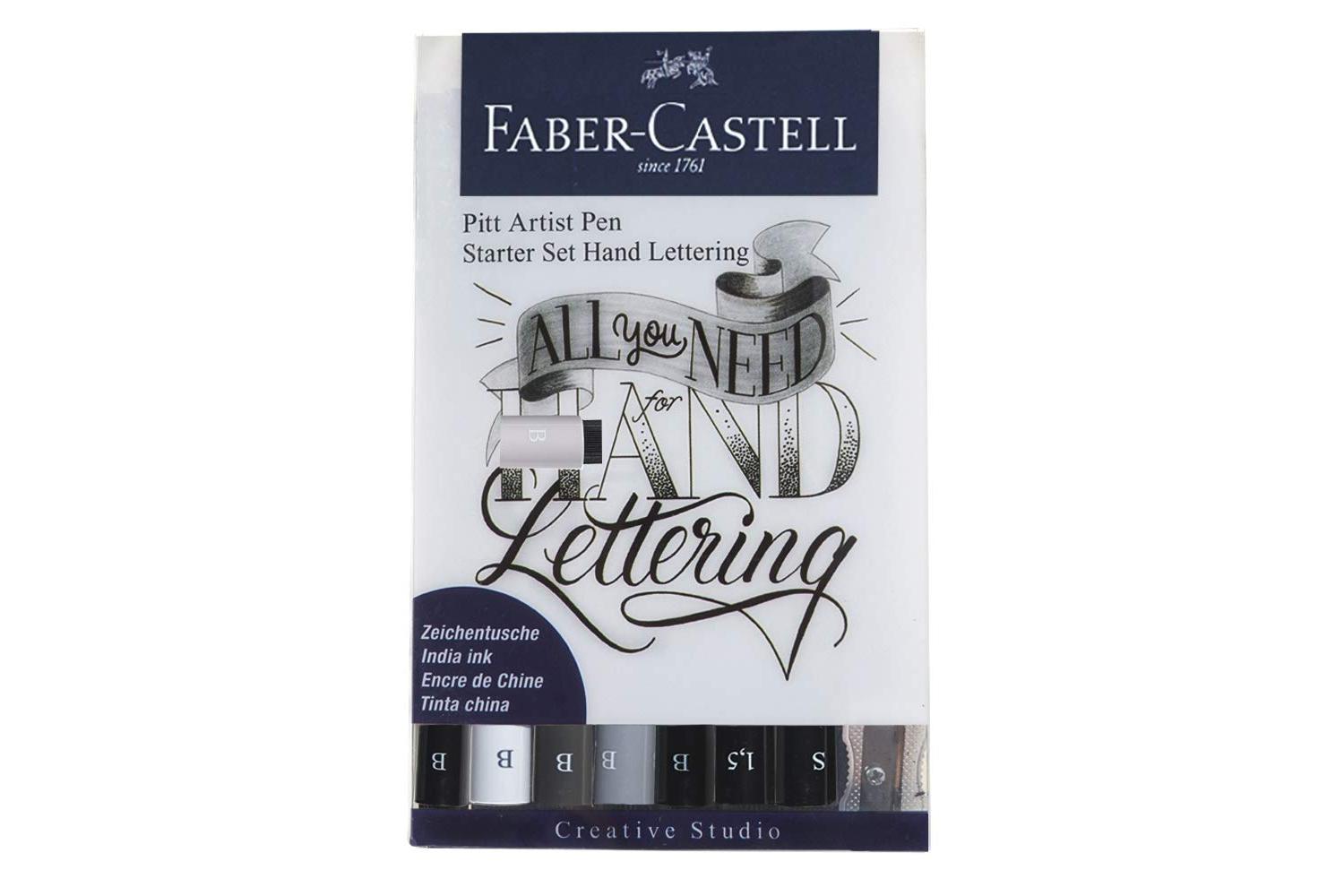Faber-castell Fc267118 - Pitt Artist Pen Handlettering Set -