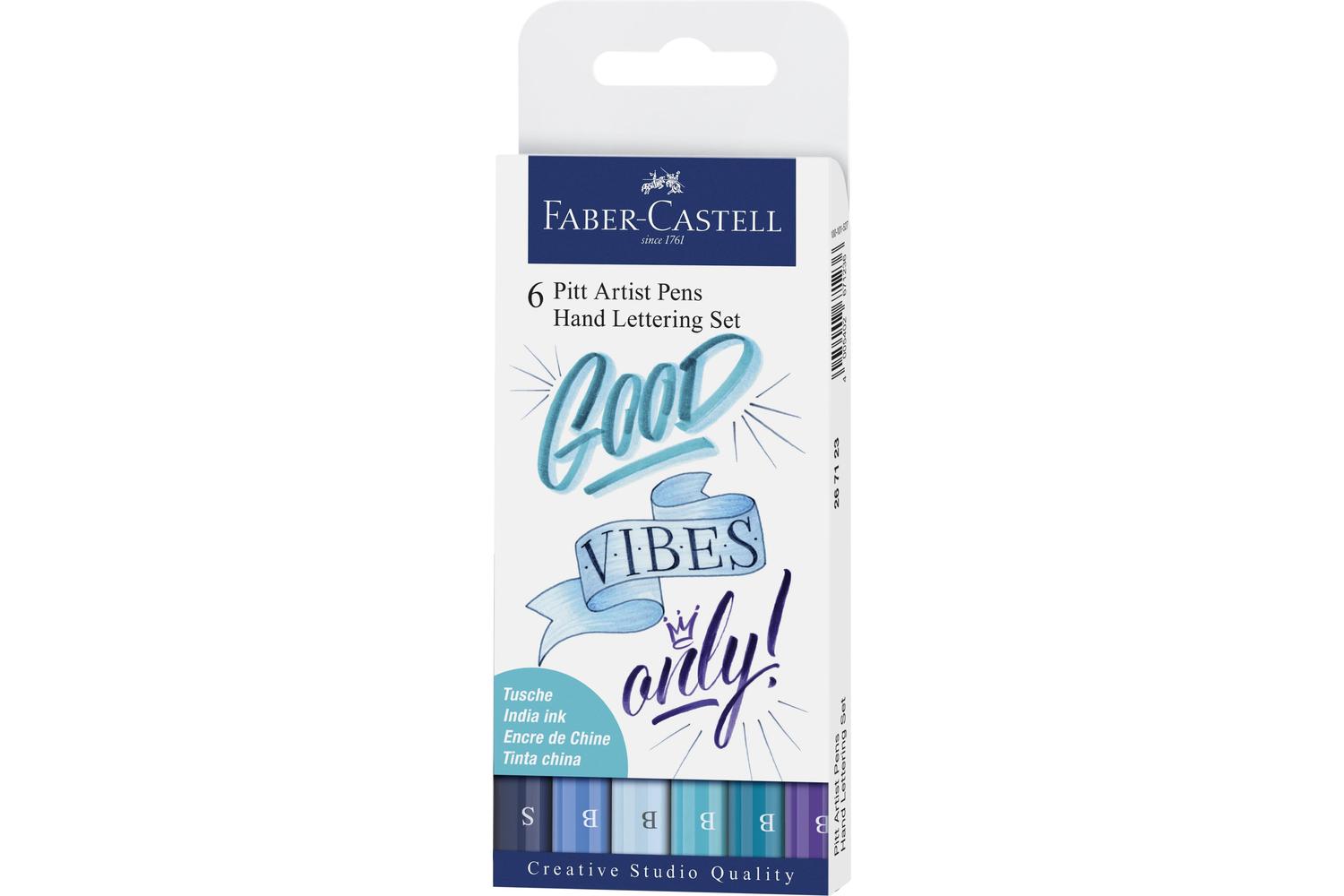 Faber-castell Fc267123 - Pitt Artist Pen Handlettering Set -