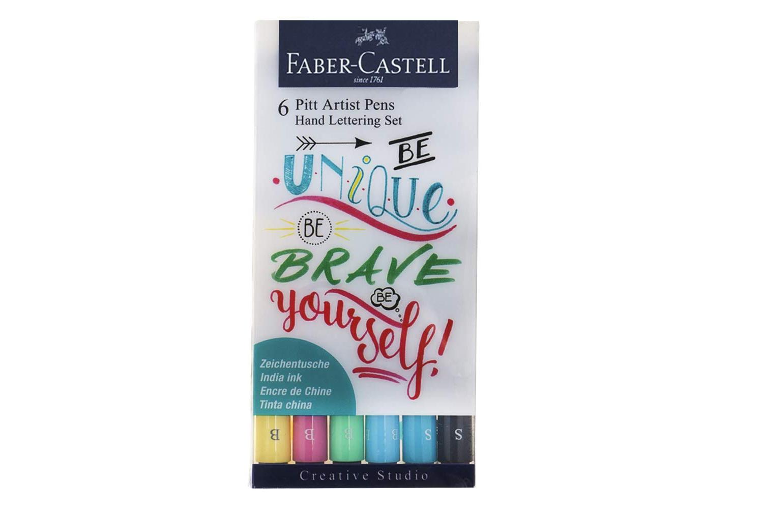 Faber-castell Fc267116 - Pitt Artist Pen Handlettering Set -