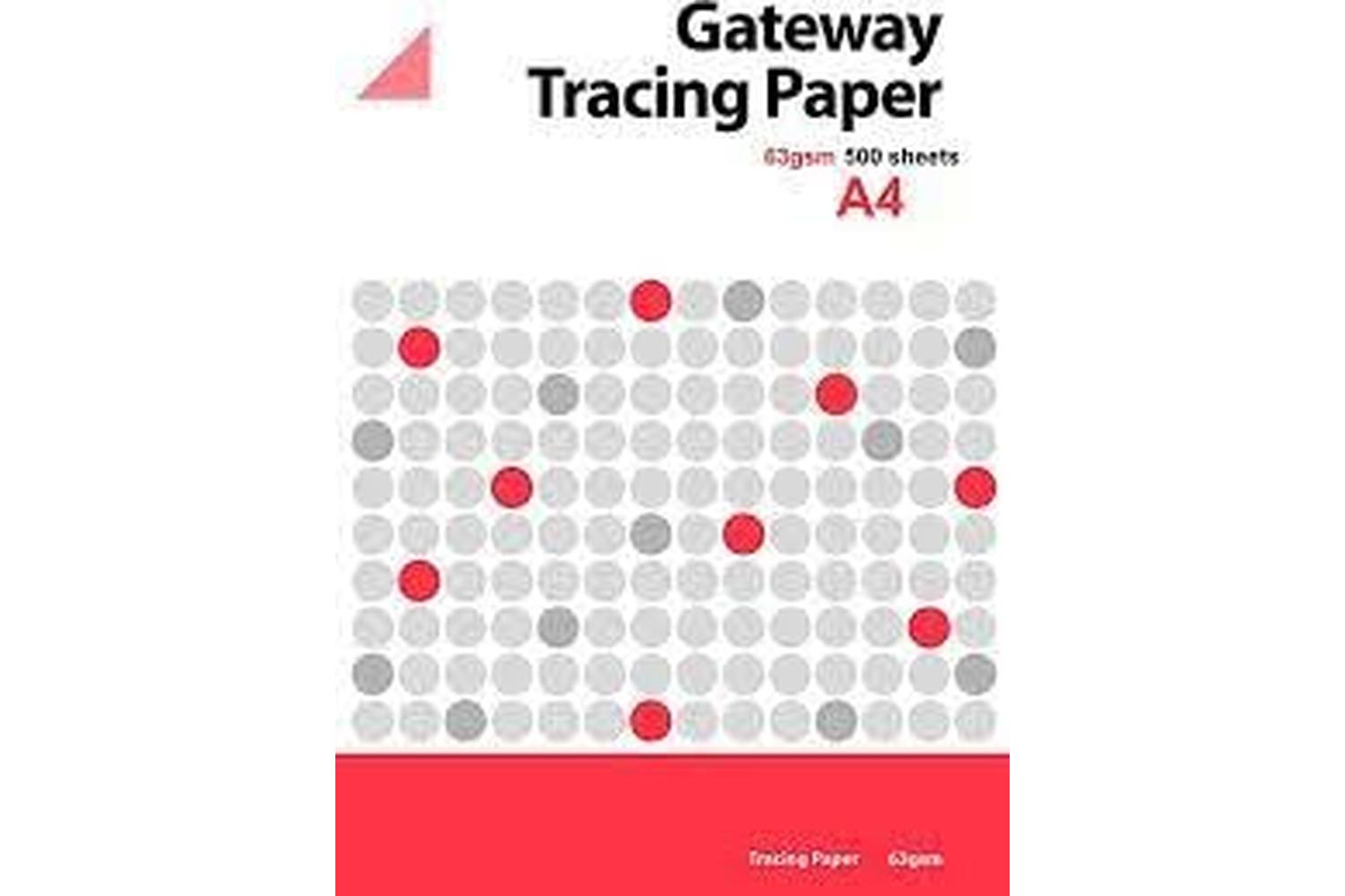 Gateway Gw000603 - Natural Tracing Paper  63gsm A2 420mm X 5