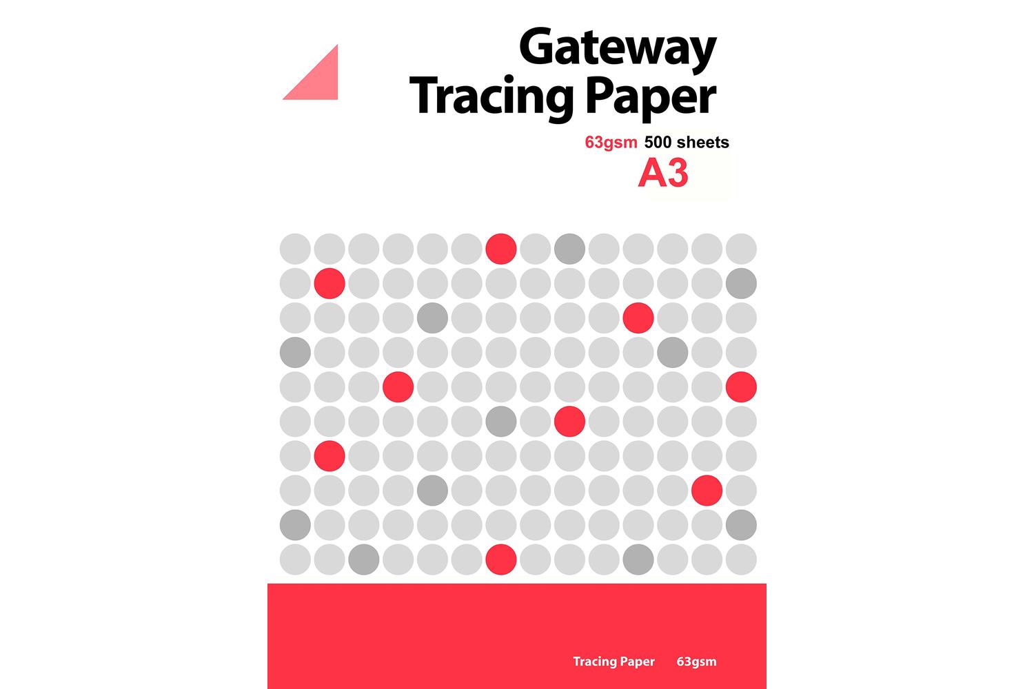 Gateway Gw000589 - Natural Tracing Paper 63gsm A3 297mm X 42