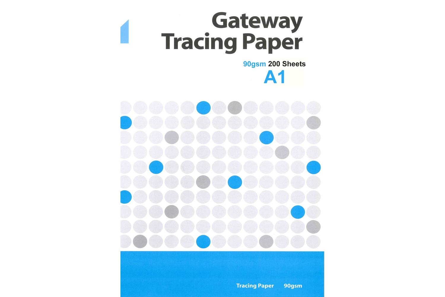 Gateway Gw000757 - Natural Tracing Paper Sheets 90gsm A1 594