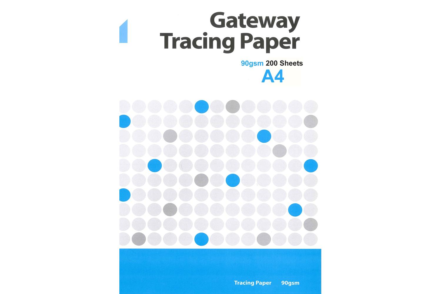 Gateway Gw161210 - Natural Tracing Paper Sheets 90gsm A4 210