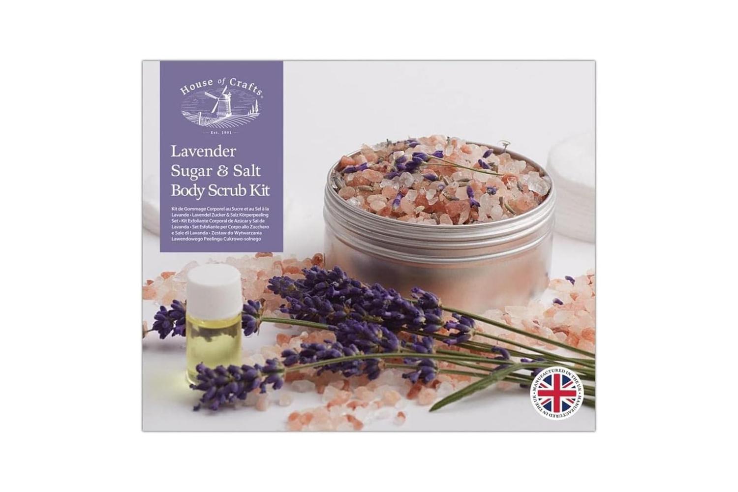 House Of Crafts Hc780 - Lavender Body Scrub Kit