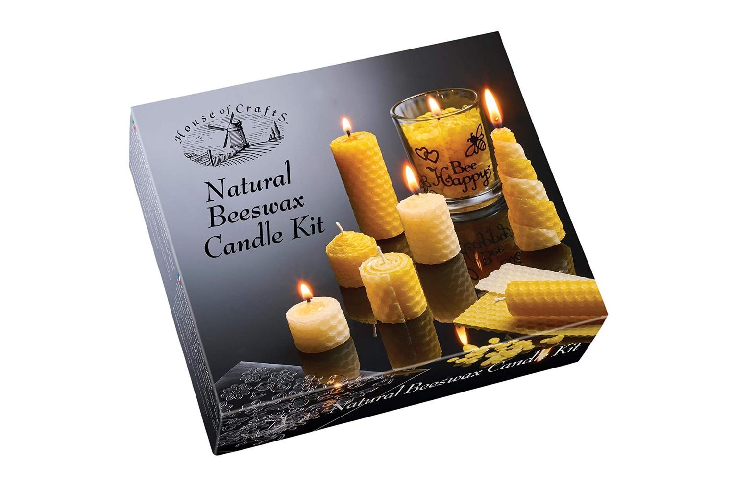 House Of Crafts Hc610 - Natural Beeswax Candle Kit