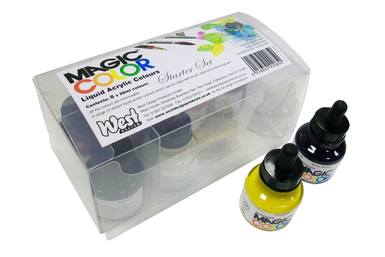 Magic Colours Rs420850 - Liquid Acrylic Ink Introductory Set