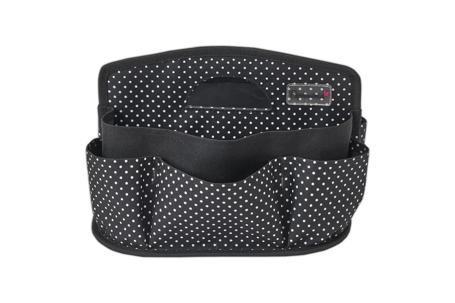 Papermania Pma 934207 - Craft Storage Caddy - Liquorice Dot