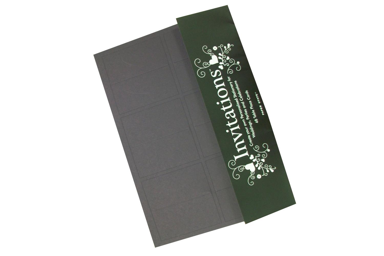 Paperstate In0811 - Invitation 48 Place Cards Amethyst