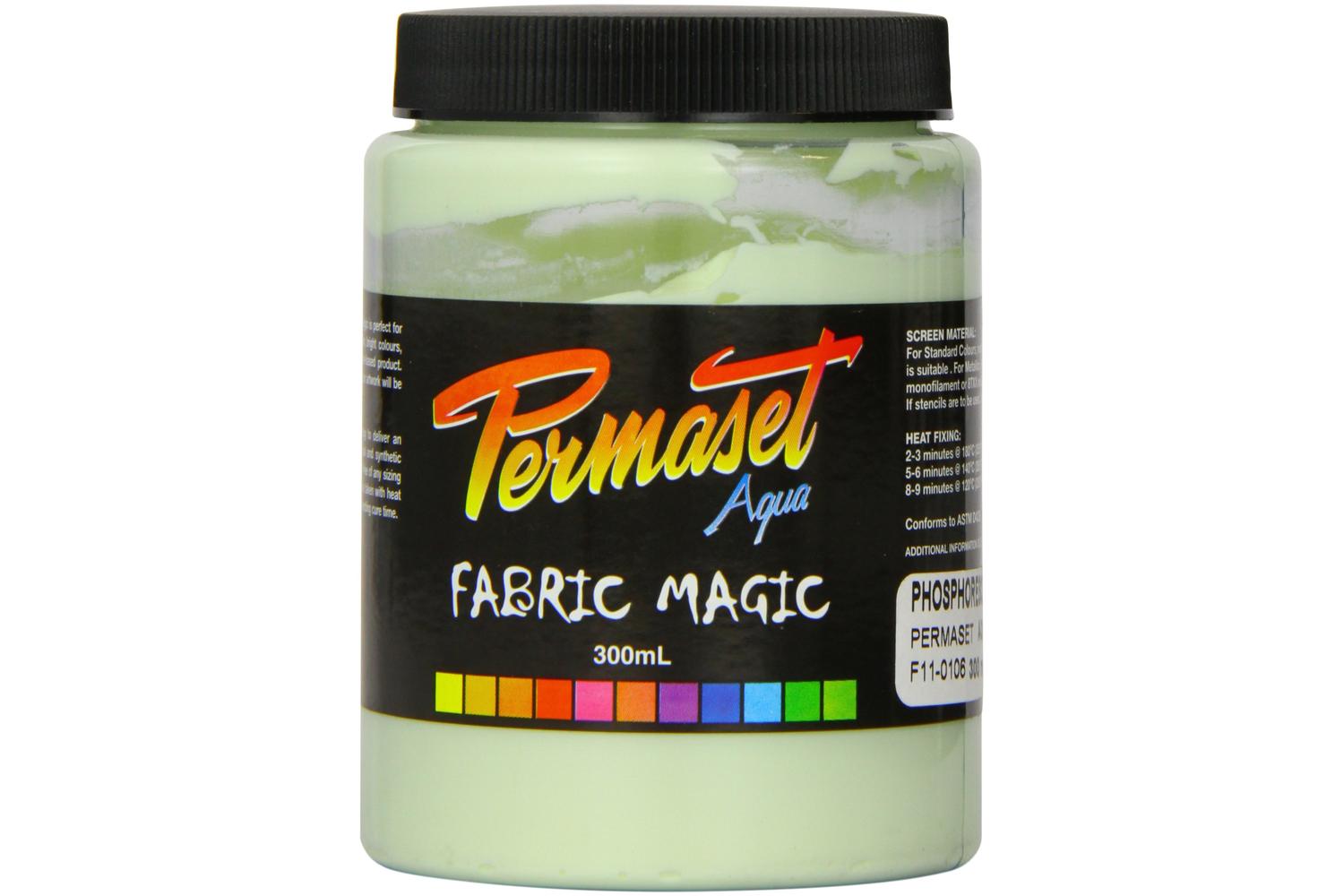 Permaset Sr002007 - Aqua Phosphorescent Green 300ml