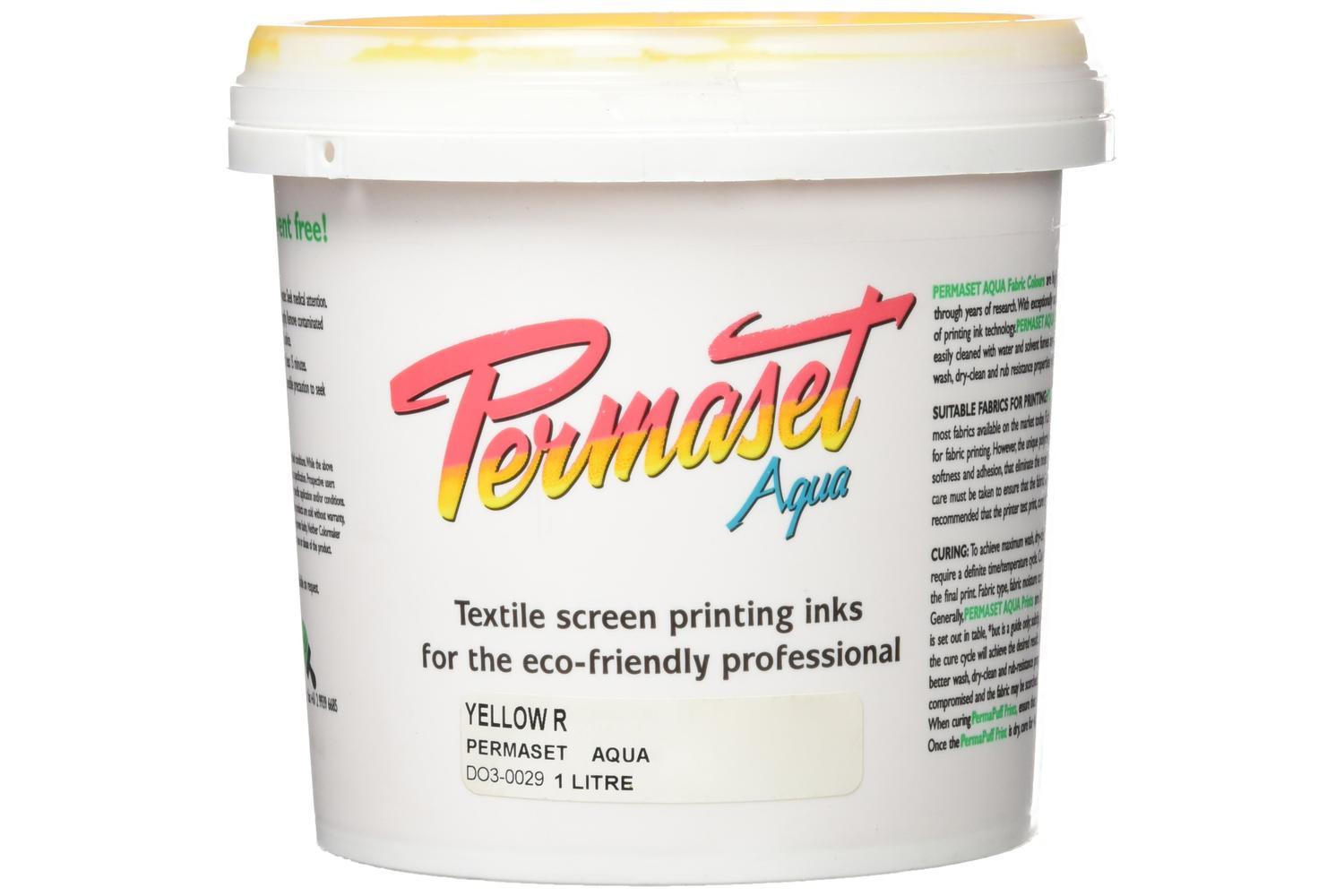 Permaset Sr001405 - Aqua Standard 1 Litre Yellow R