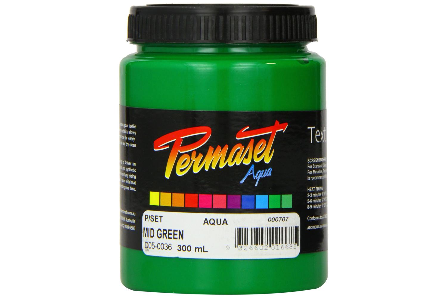 Permaset Sr000707 - Aqua Standard 300ml Mid Green
