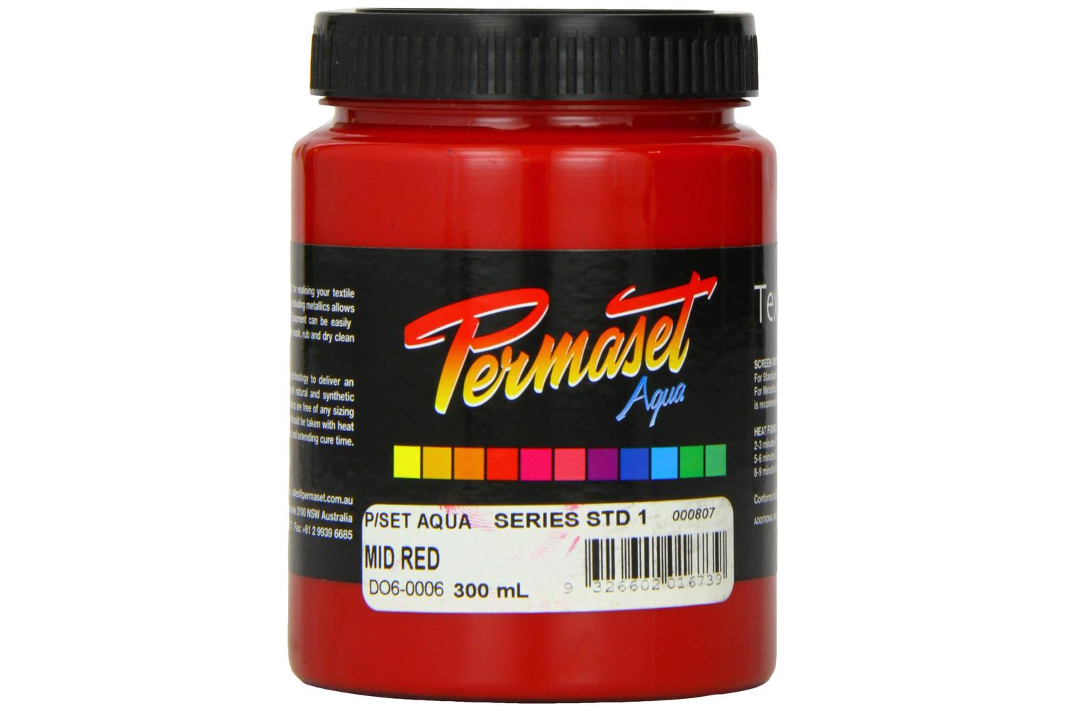 Permaset Sr000807 - Aqua Standard 300ml Mid Red