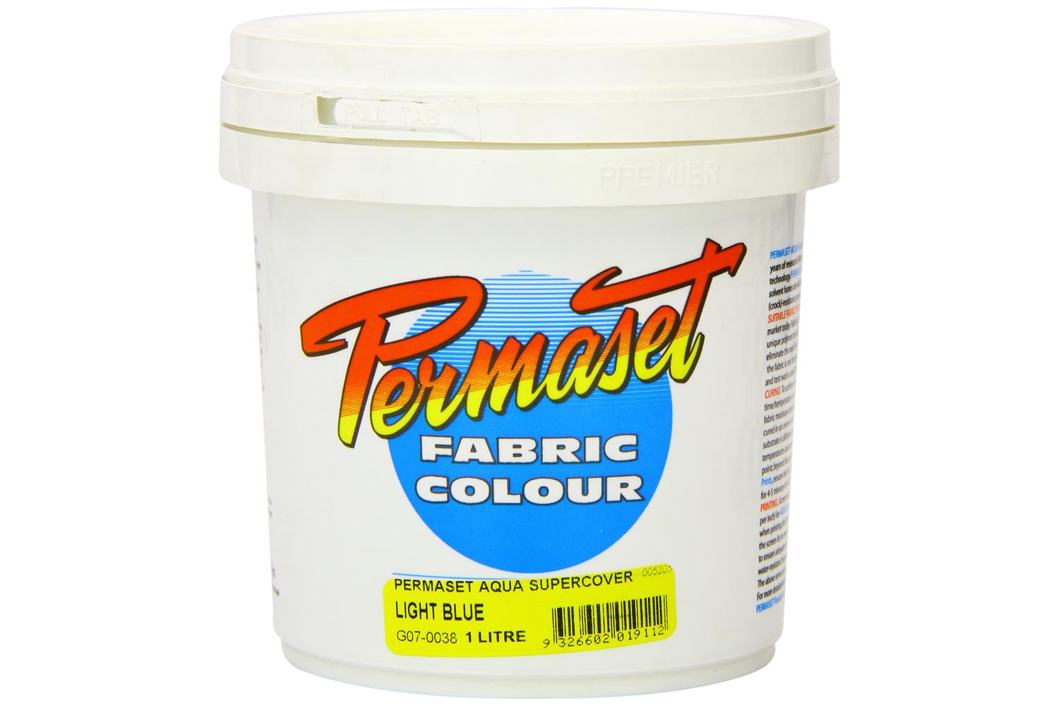 Permaset Sr005305 - Aqua Supercover 1 Litre Light Blue