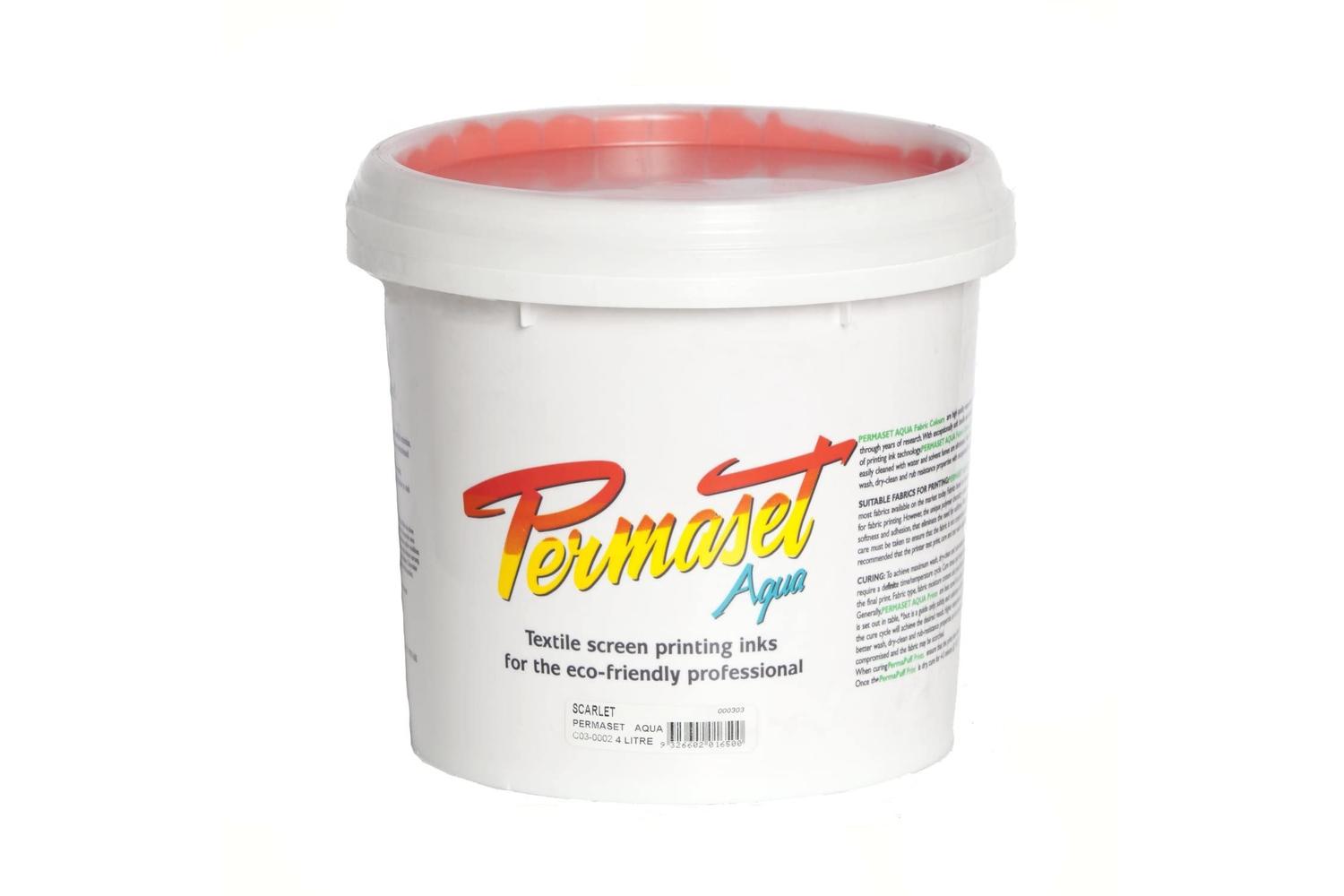 Permaset Sr004705 - Aqua Supercover 1 Litre Scarlet