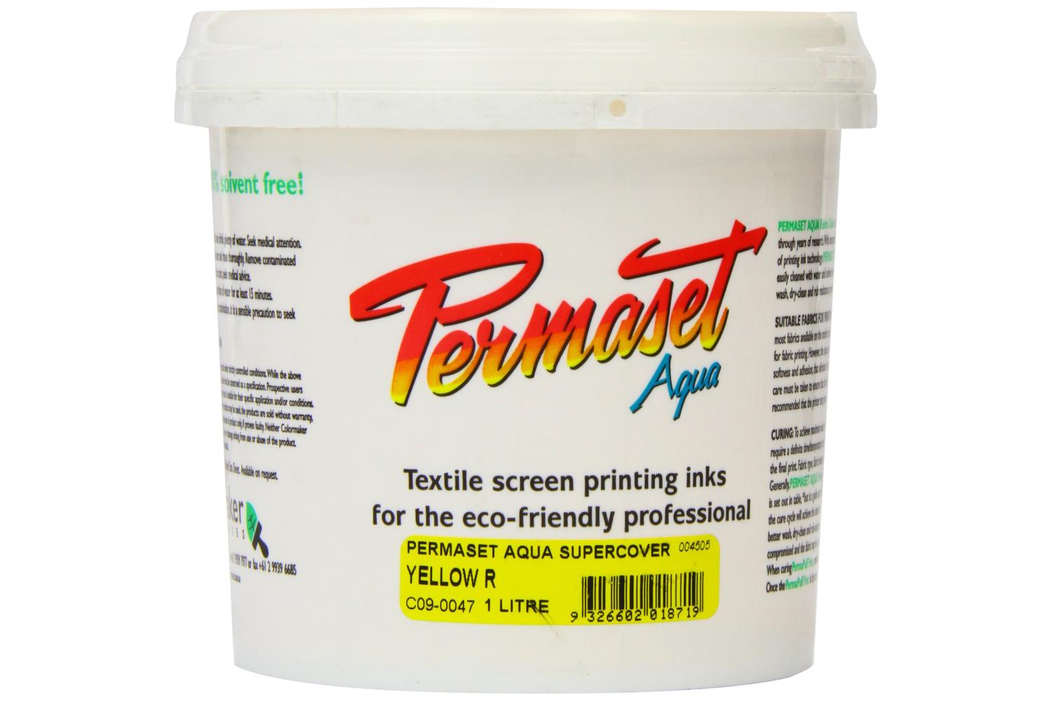 Permaset Sr004505 - Aqua Supercover 1 Litre Yellow R