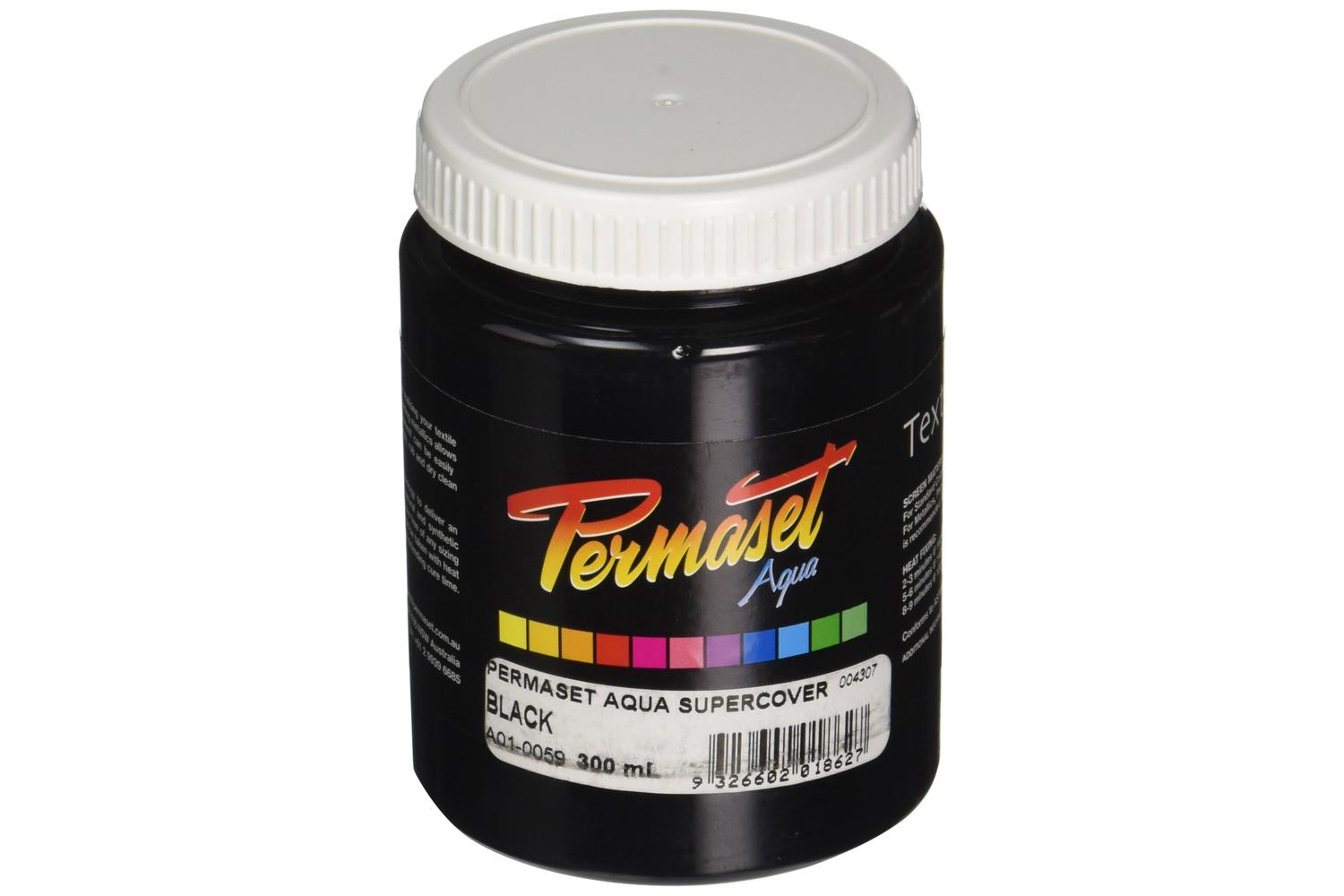 Permaset Sr004307 - Aqua Supercover 300ml Black