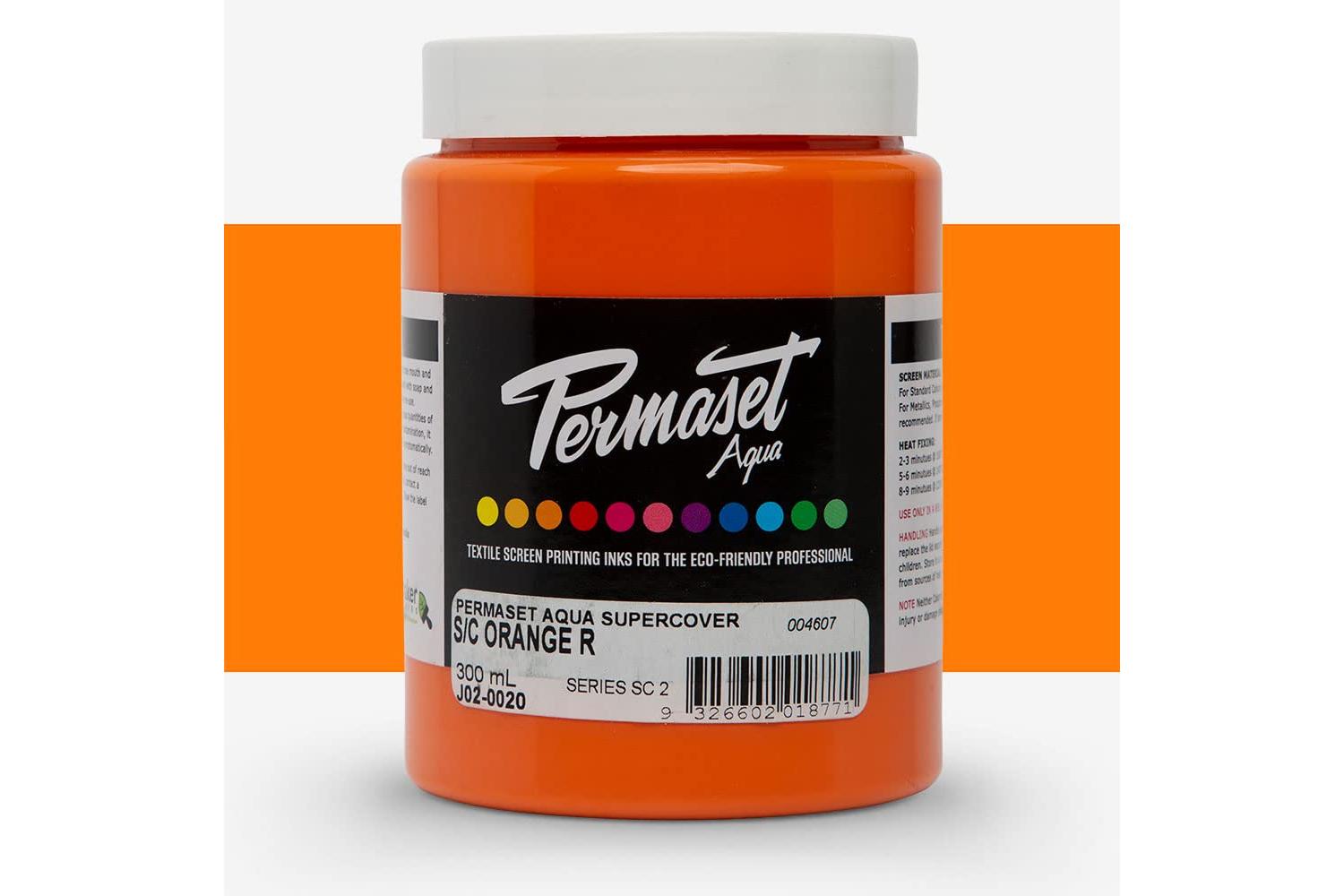 Permaset Sr004607 - Aqua Supercover 300ml Orange R