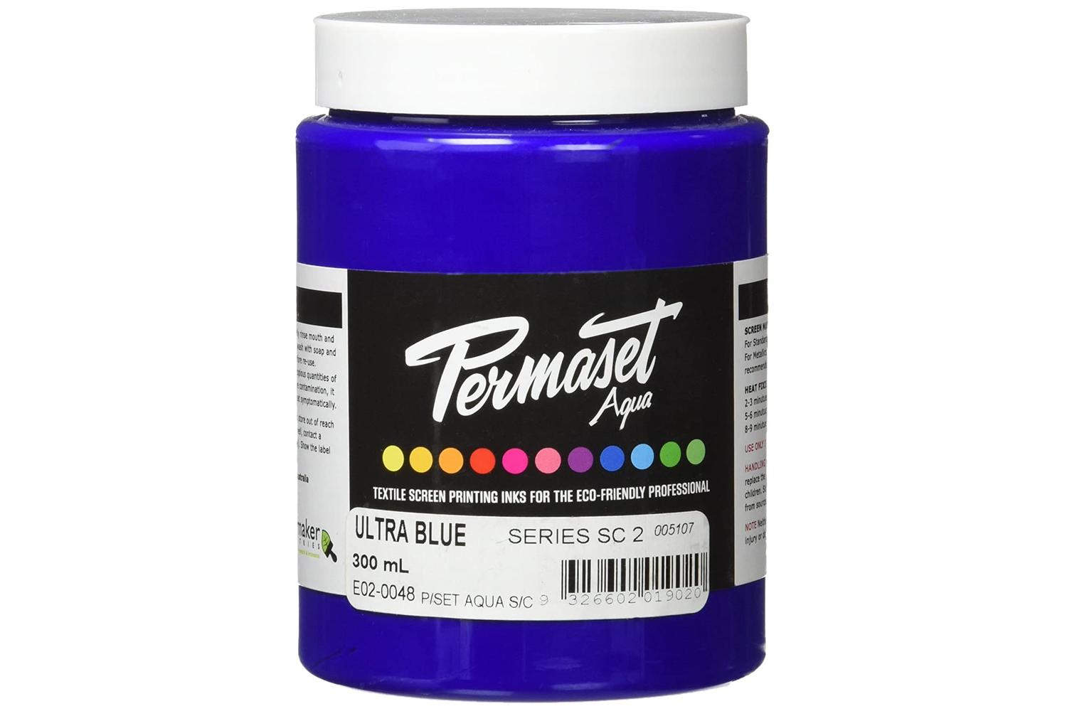 Permaset Sr005107 - Aqua Supercover 300ml Ultra Blue