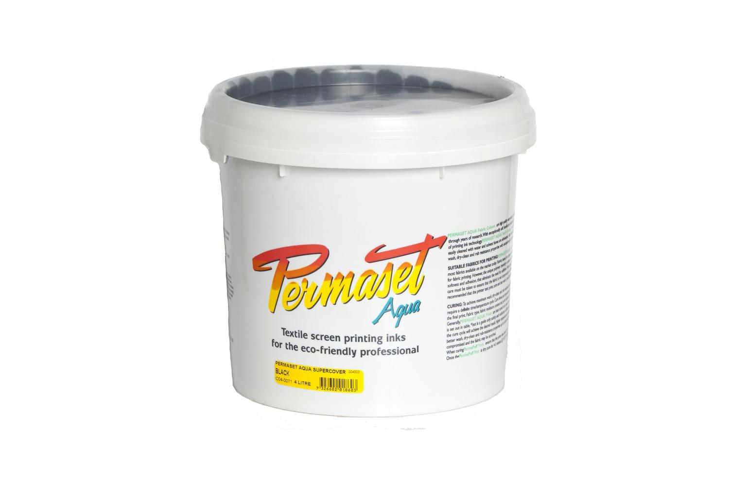 Permaset Sr004303 - Aqua Supercover 4 Litre Black