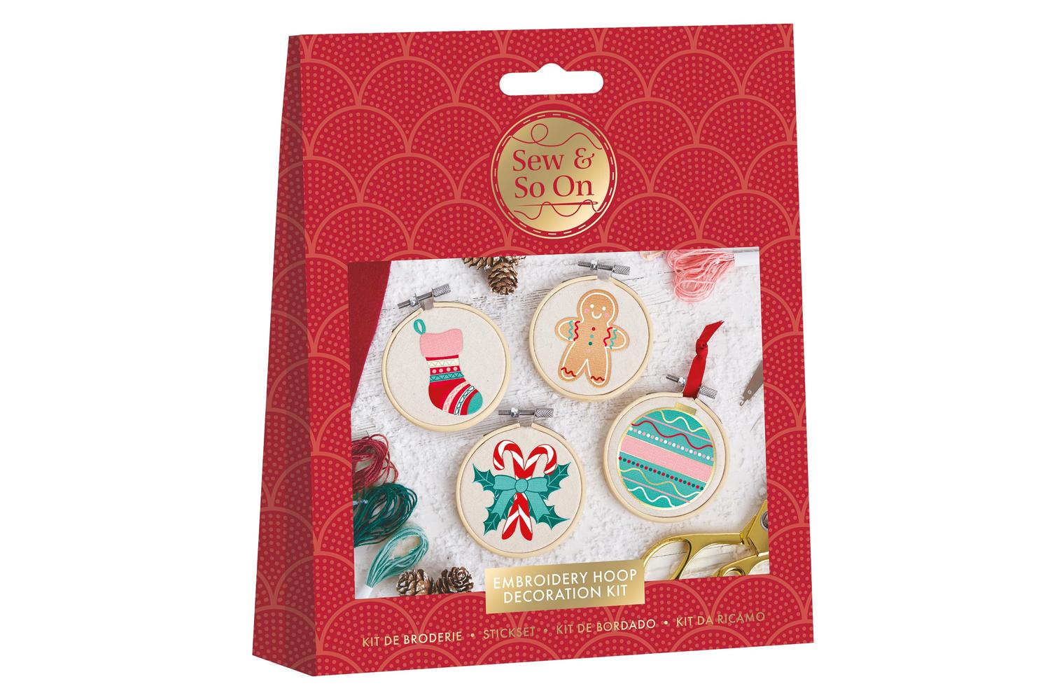 Sew & So On Sew 106018 - Embroidery Hoop Decorations - Deck
