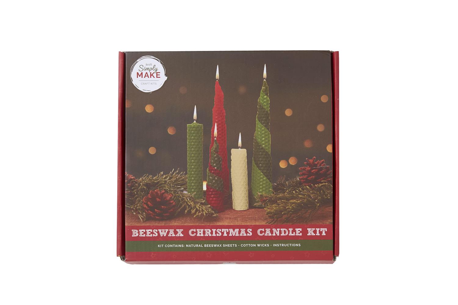 Simply Make Dsm 105307 - Beeswax Christmas Candle Kit