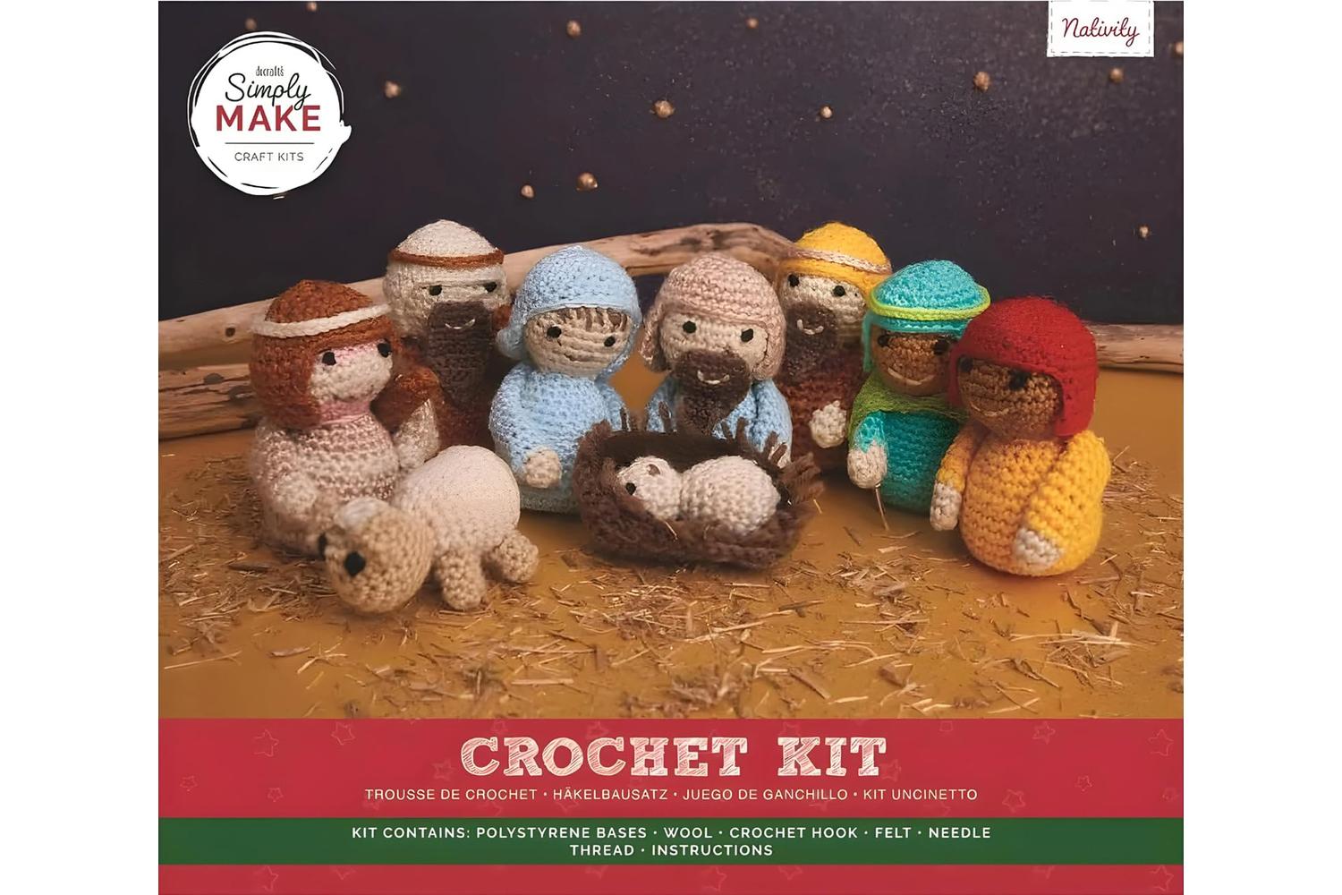 Simply Make Dsm 106103 - Nativity Crochet Kit