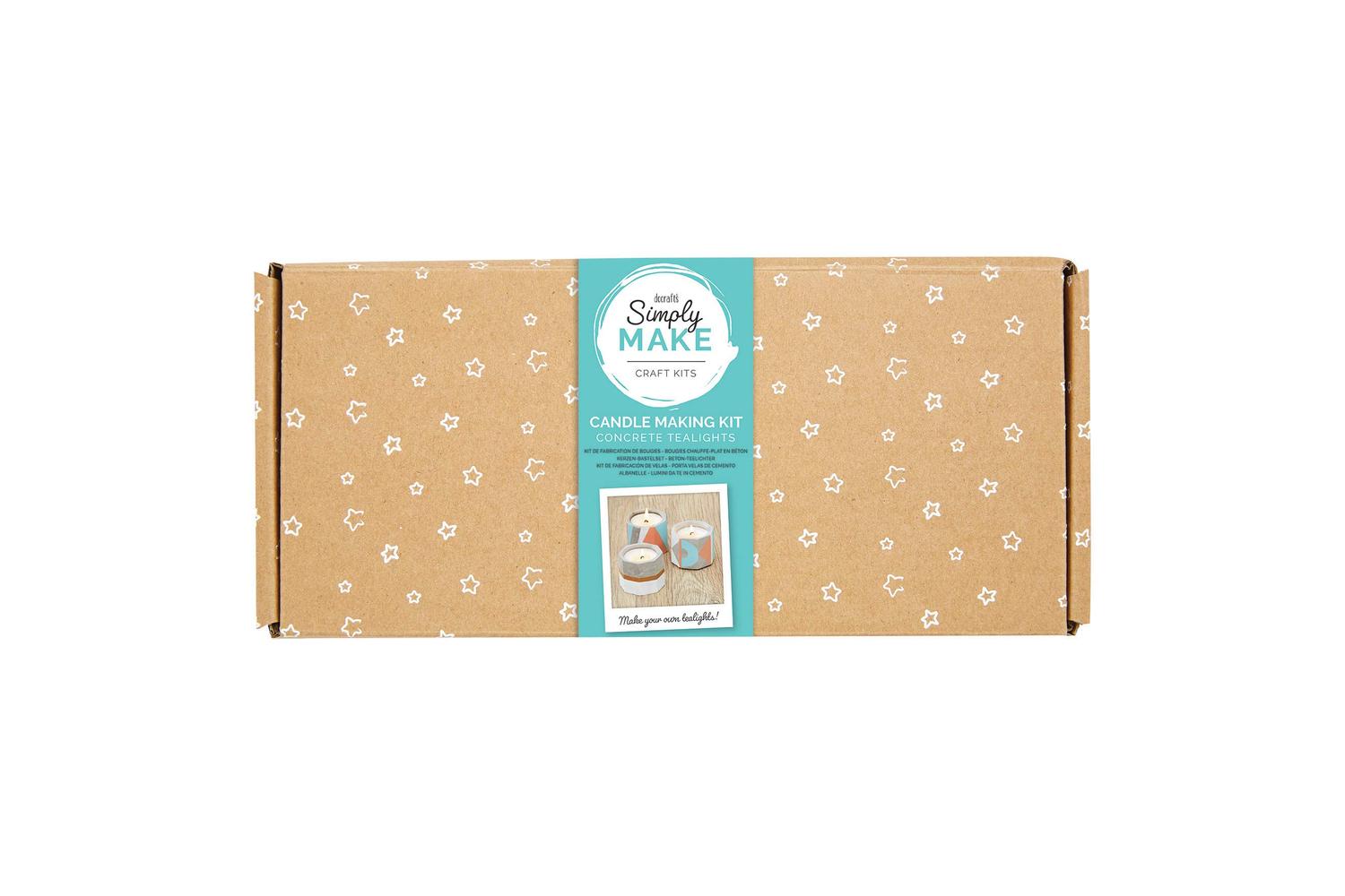 Simply Make Dsm 106027 - Soy Candle Making Kit (4pk) - Simpl