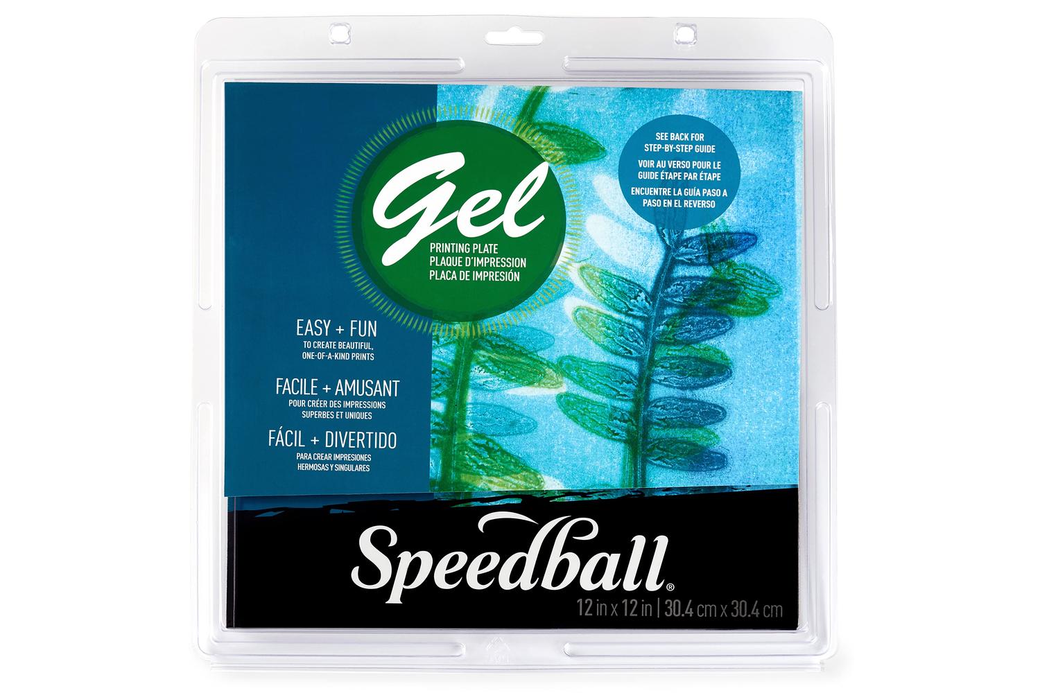 Speedball Sb008003 - 12"x12" Gel Printing Plate 12"x12"
