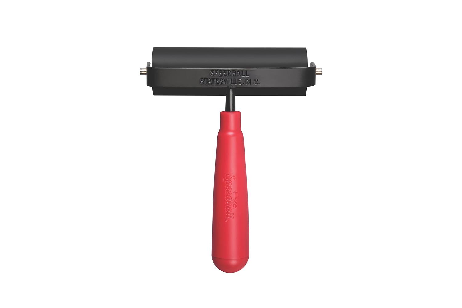 Speedball Sb004124 - 4" Deluxe Hard Rubber Brayer- Hd Steel