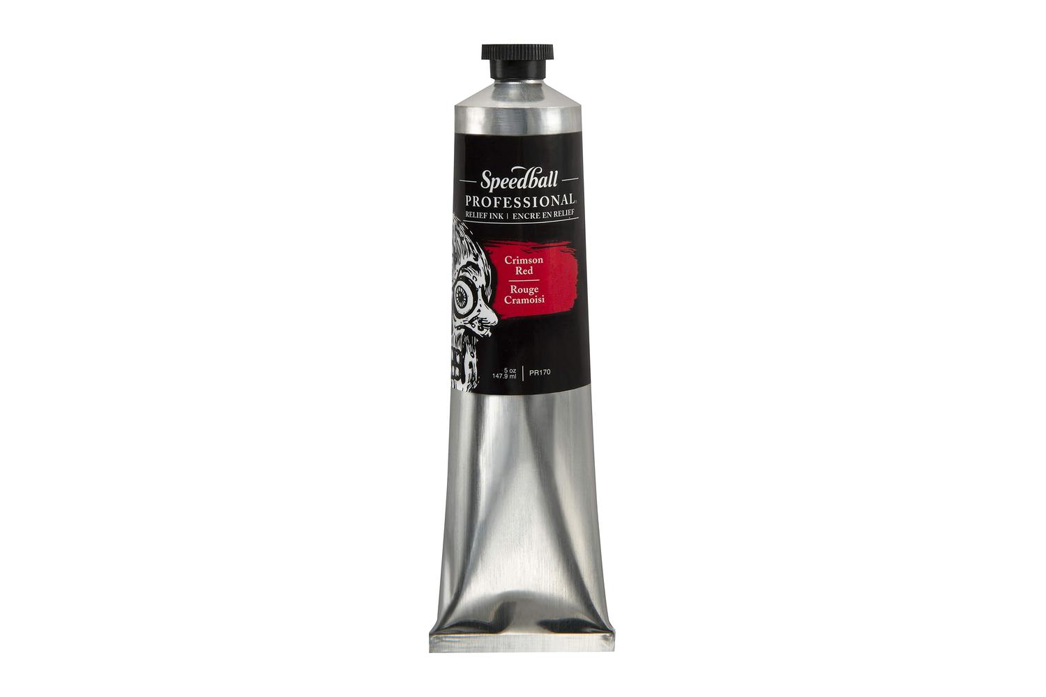 Speedball Sb003641 - 5oz Professional Relief Ink Crimson Red