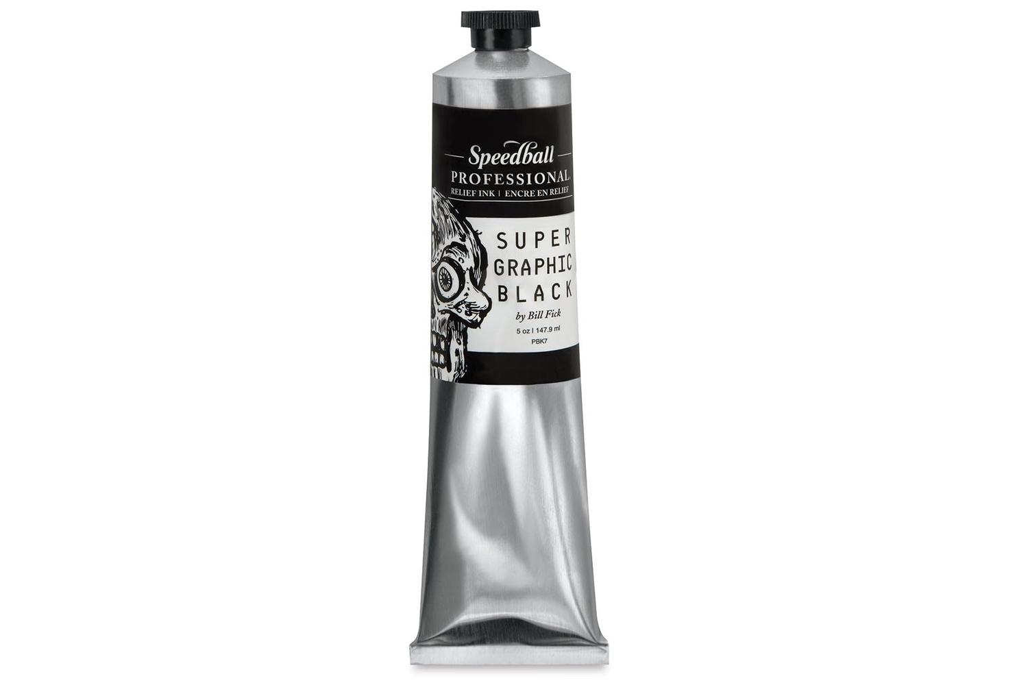 Speedball Sb003640 - 5oz Professional Relief Ink Supergraphi
