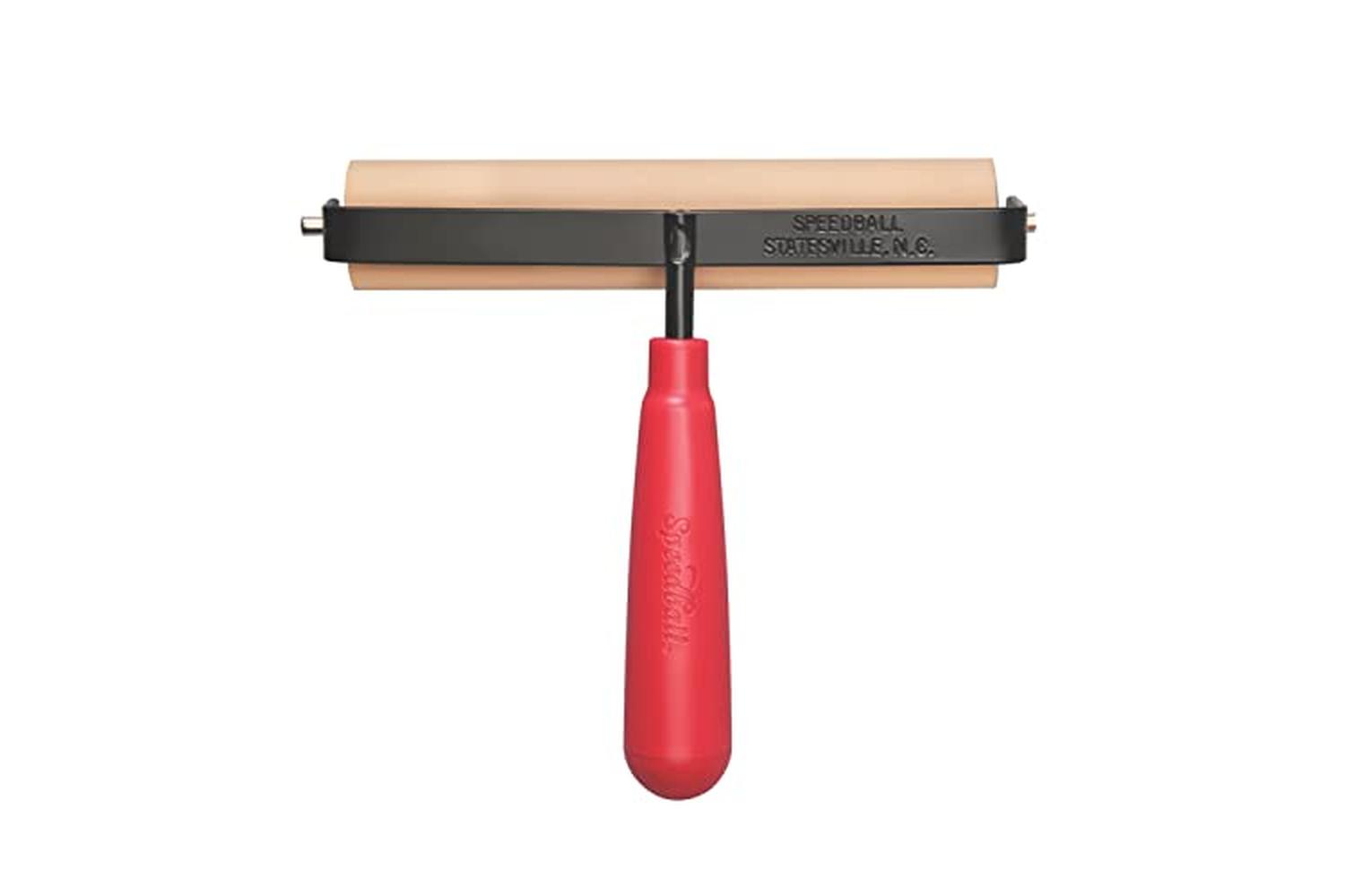 Speedball Sb004129 - 6" Soft Rubber Brayer Heavy Duty Steel