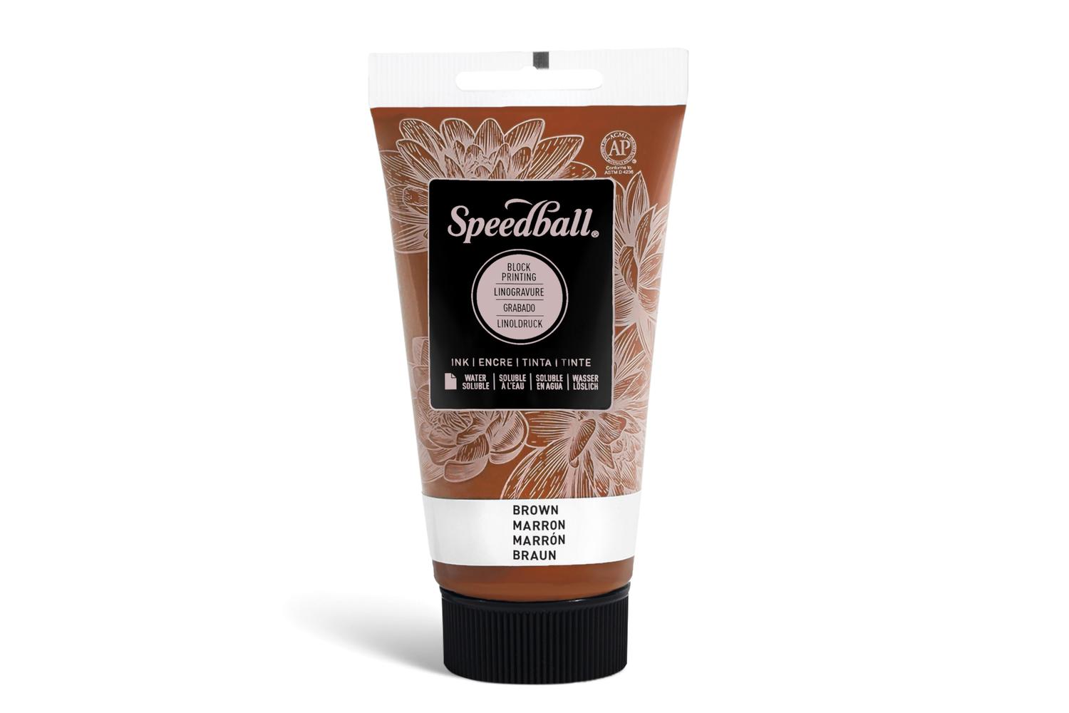 Speedball Sb003506 - 75cc (2.5 Oz.) Water-soluble Block Ink