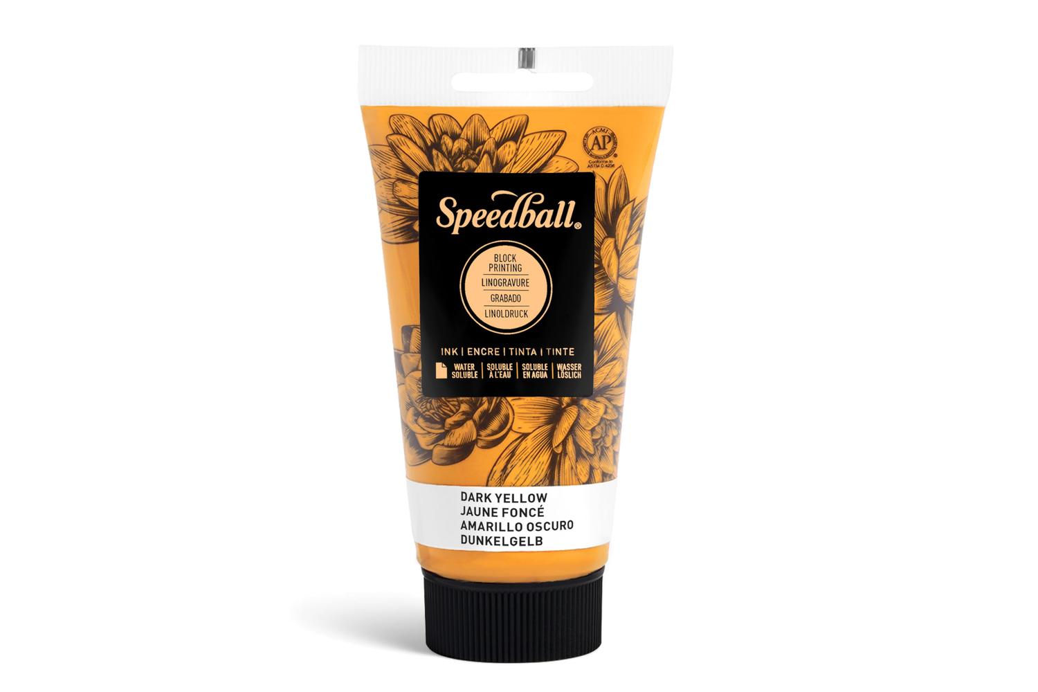 Speedball Sb003512 - 75cc (2.5 Oz.) Water-soluble Block Ink