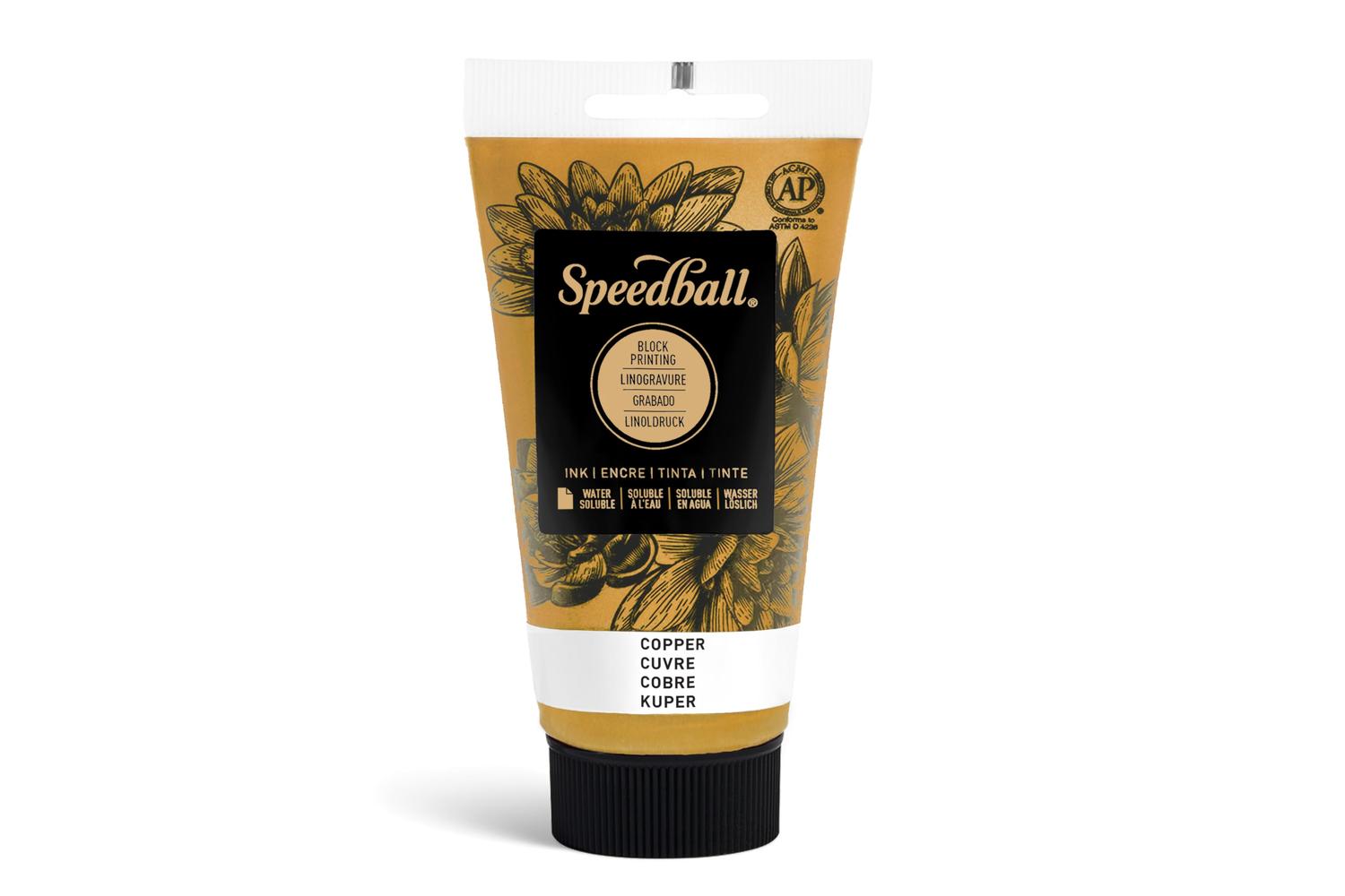Speedball Sb003515 - 75cc (2.5 Oz.) Water-soluble Block Ink