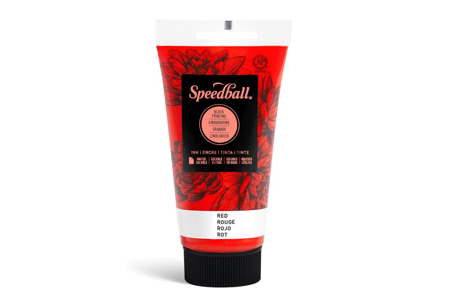 Speedball Sb003501 - 75cc (2.5 Oz.) Water-soluble Block Ink